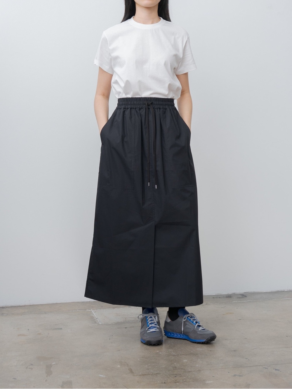 Studio Nicholson OATES Skirt Darkest Navy Size XXS